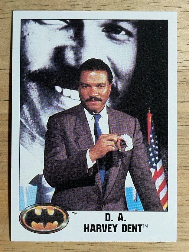 1989 Topps Batman Movie #10 D.A. Harvey Dent