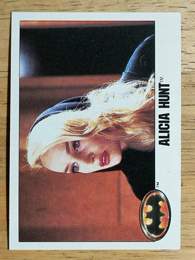1989 Topps Batman Movie #12 Alicia Hunt