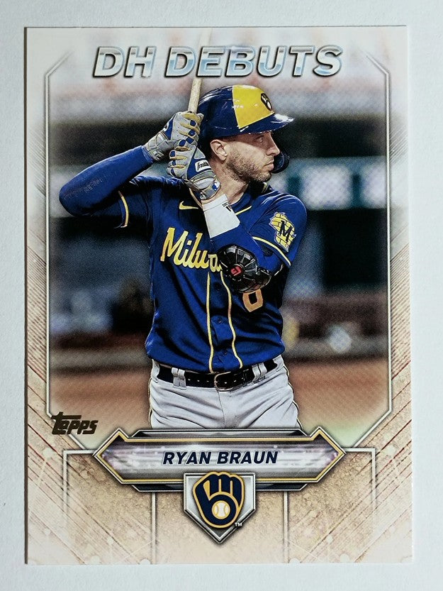 2021 Topps DH Debuts #DHD10 Ryan Braun