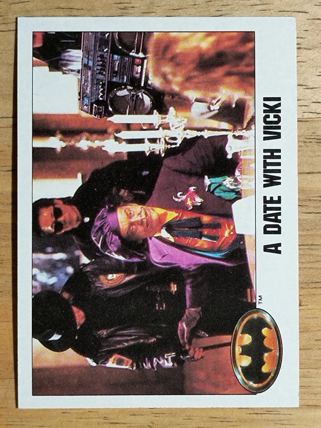 1989 Topps Batman Movie #69 A Date with Vicki