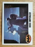 1989 Topps Batman Movie #125 Vicki Imperiled