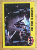 1989 Topps Batman Movie #145 Leap from the Belltower
