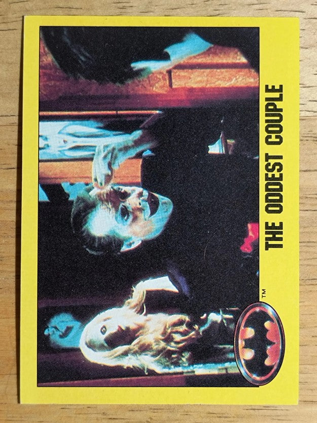 1989 Topps Batman Movie #157 The Oddest Couple