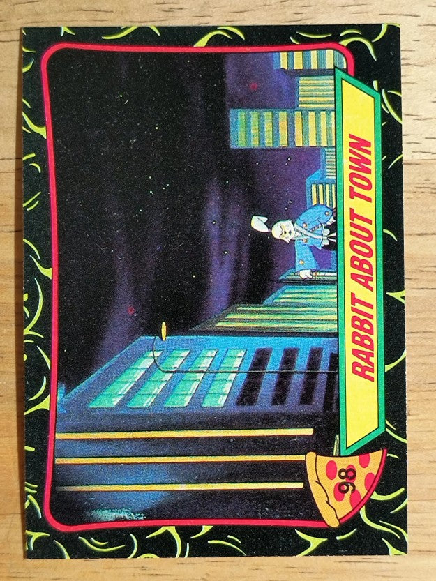 1989 Topps Teenage Mutant Ninja Turtles #98 Rabbit About Town