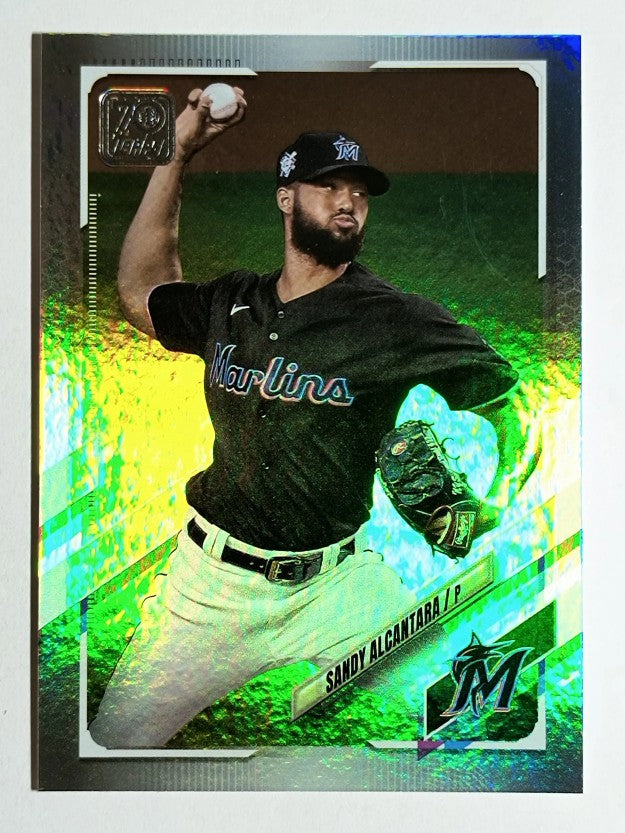 2021 Topps Rainbow Foil #594 Sandy Alcantara