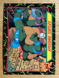 1989 Topps Teenage Mutant Ninja Turtles #168 Speeding Turtles