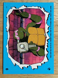 1989 Topps Teenage Mutant Ninja Turtles Series 2 Stickers #9 Donatello Camera
