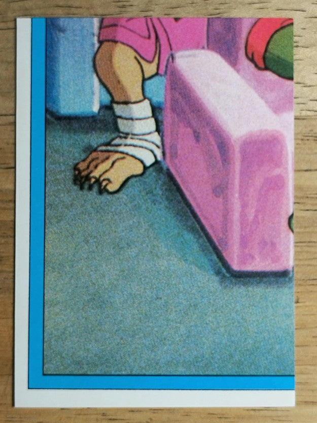 1989 Topps Teenage Mutant Ninja Turtles Series 2 Stickers #11 April O'Neil