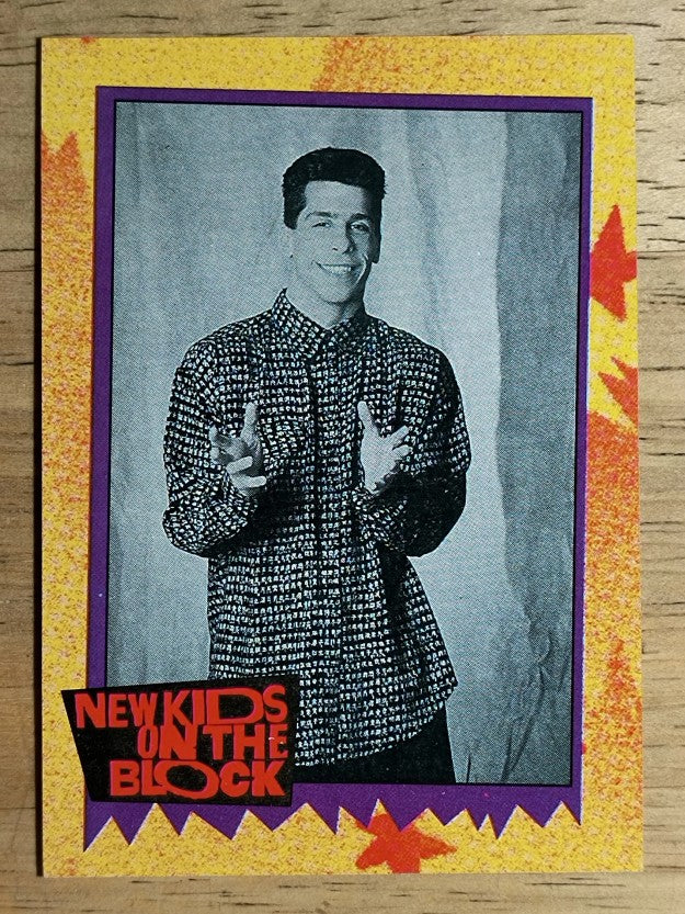 1989-90 Topps New Kids on the Block #50c Did You Know (star mid bottom)