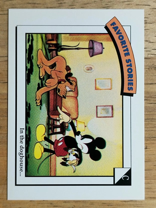 1991 Impel Disney Series One #54 In the Doghouse