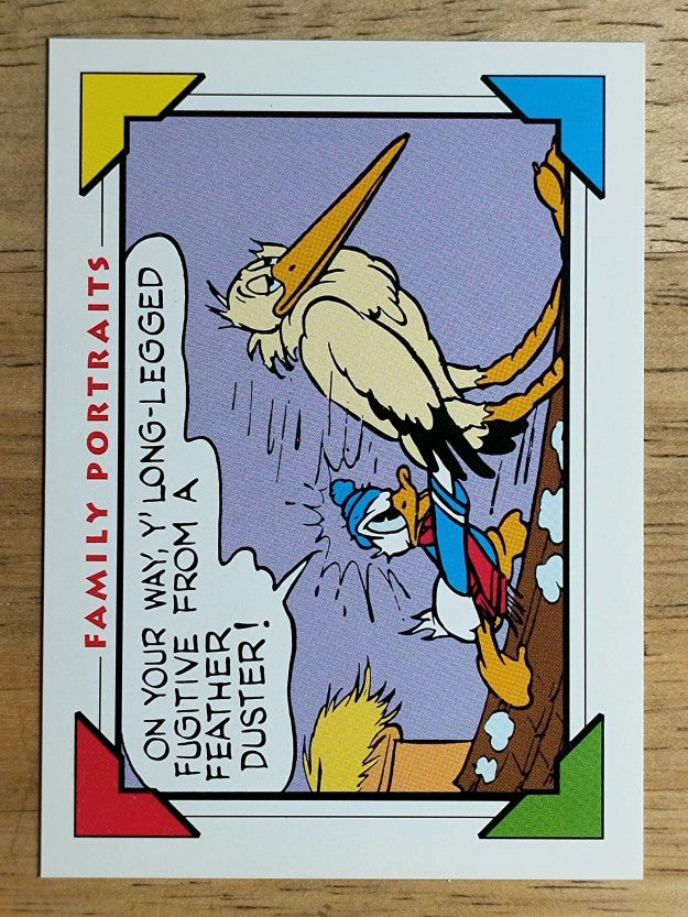 1991 Impel Disney Series One #170 Sunday Comic Strip 1940 - Stork