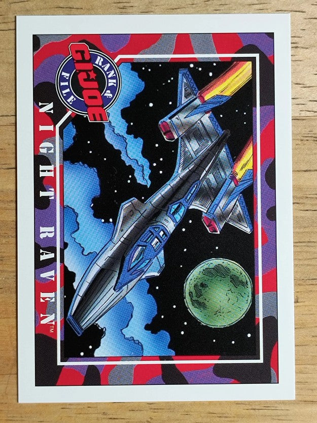 1991 Impel G.I. Joe #14 Night Raven
