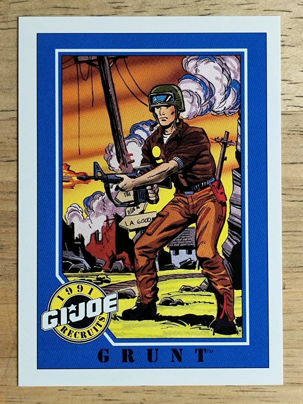 1991 Impel G.I. Joe #137 Grunt