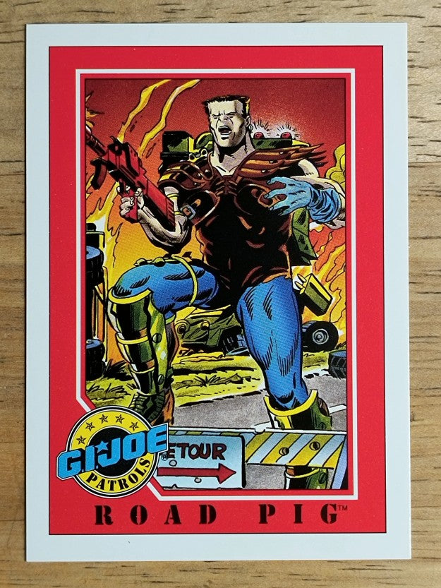 1991 Impel G.I. Joe #147 Road Pig