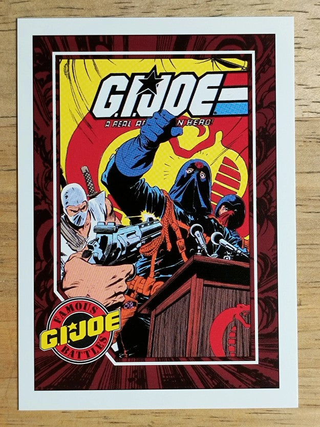 1991 Impel G.I. Joe #167 Firefight at Staten Island Mall