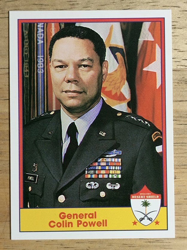 1991 Pacific Operation Desert Shield #3 General Colin Powell