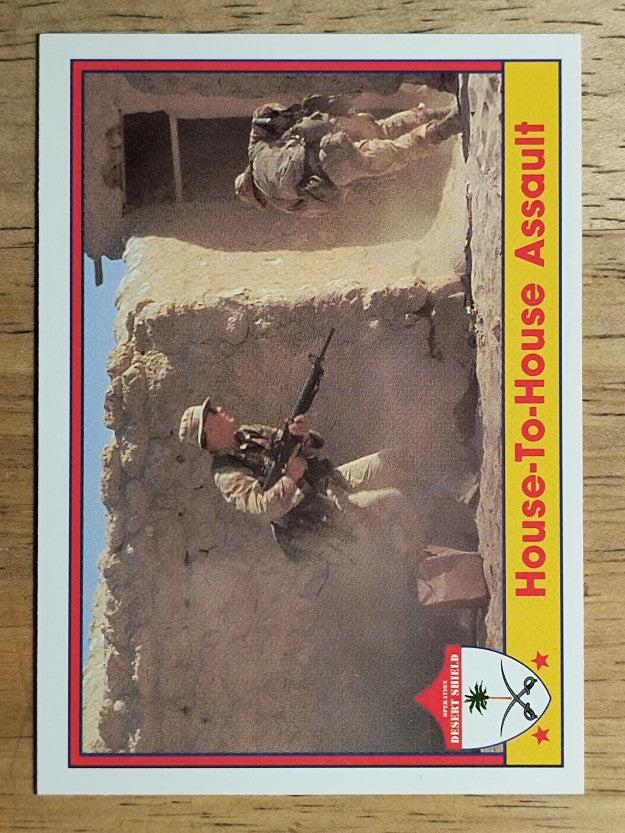 1991 Pacific Operation Desert Shield #13 House-To-House Assault