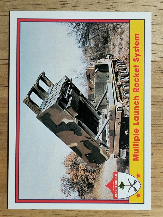 1991 Pacific Operation Desert Shield #26 Multiple Launch Rocket System