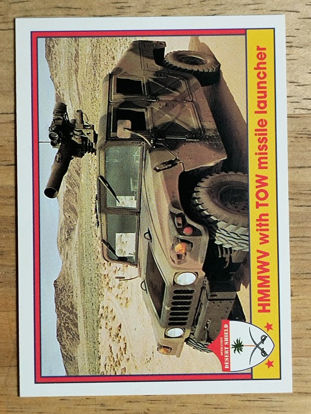 1991 Pacific Operation Desert Shield #36 HMMWV with TOW Missile Launcher