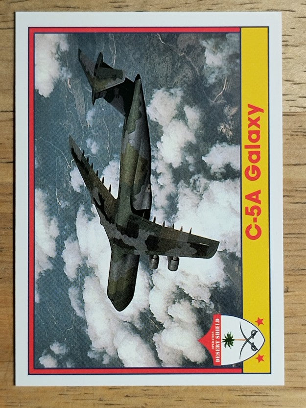 1991 Pacific Operation Desert Shield #70 C-5A Galaxy