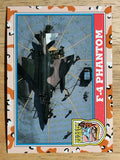 1991 Topps Desert Storm #111 F-4 Phantom