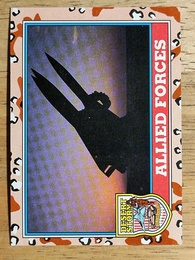 1991 Topps Desert Storm #146 Allied Forces