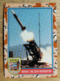 1991 Topps Desert Storm #166 Patriot - The SCUD Intercepter