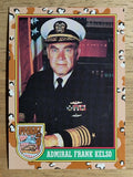 1991 Topps Desert Storm Brown Logo #6 Admiral Frank Kelso