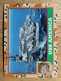 1991 Topps Desert Storm Brown Logo #57 USS America