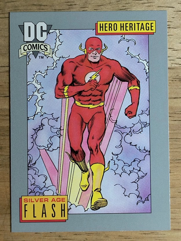 1992 Impel DC Comics Cosmic #5 The Flash's Ring and Costume