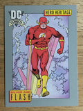 1992 Impel DC Comics Cosmic #5 The Flash's Ring and Costume