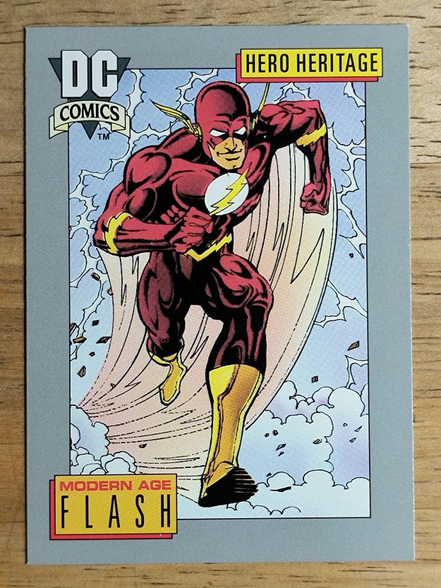 1992 Impel DC Comics Cosmic #6 Flash's Special Police Band Radio Receivers