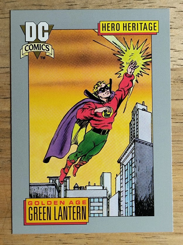 1992 Impel DC Comics Cosmic #7 Alan Scott's Power Ring