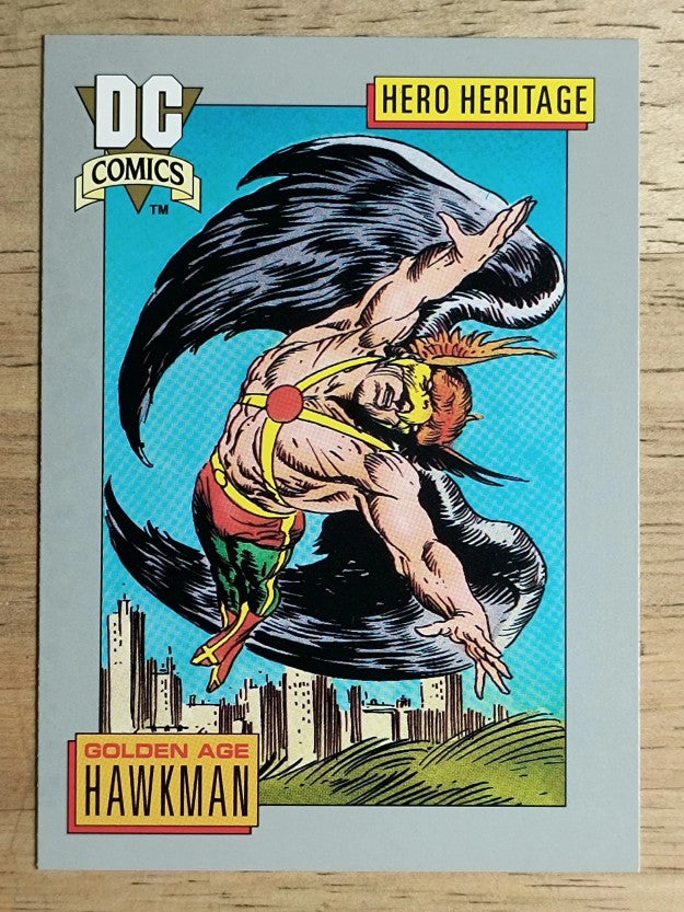 1992 Impel DC Comics Cosmic #10 Hawkman's Mace and Cestus