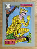1992 Impel DC Comics Cosmic #22 The Cheetah's Dagger