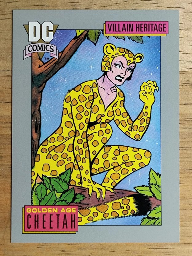 1992 Impel DC Comics Cosmic #22 The Cheetah's Dagger