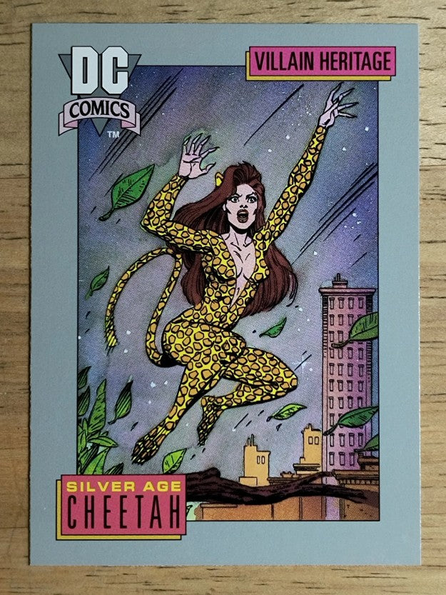 1992 Impel DC Comics Cosmic #23 The Cheetah's Razor-Tipped Gloves