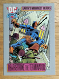 1992 Impel DC Comics Cosmic #44 Deathstroke's Power Staff