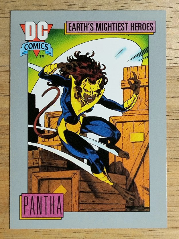 1992 Impel DC Comics Cosmic #68 Pantha's Claws