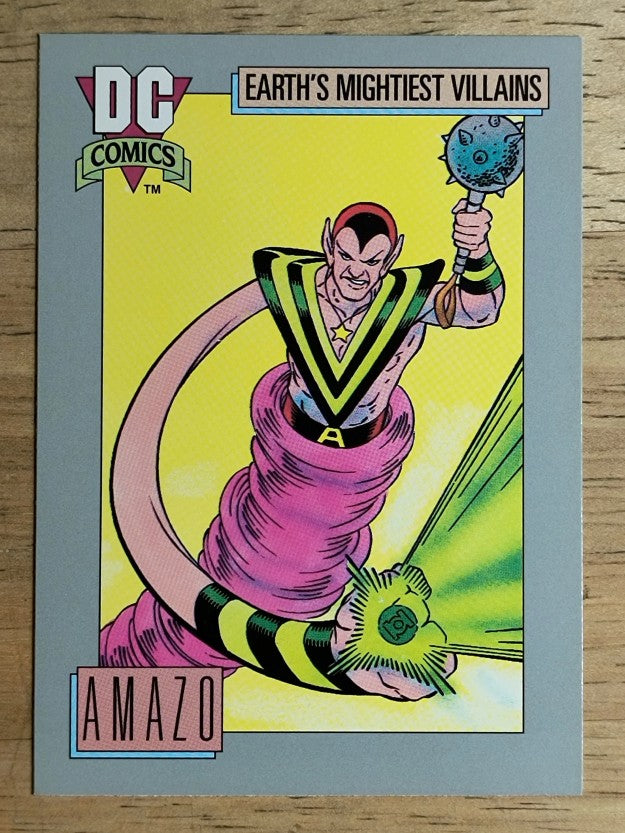 1992 Impel DC Comics Cosmic #79 Amazo's Creation Matrix