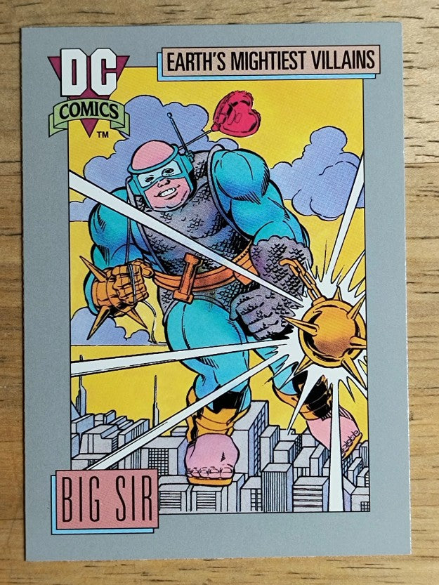1992 Impel DC Comics Cosmic #80 Big Sir's Energy Mace
