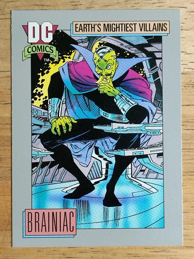 1992 Impel DC Comics Cosmic #84 Brainiac's Spaceship