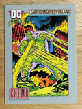 1992 Impel DC Comics Cosmic #86 Professor Norton, Chemo's Creator