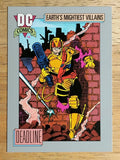 1992 Impel DC Comics Cosmic #90 Deadline's Energy Rifle