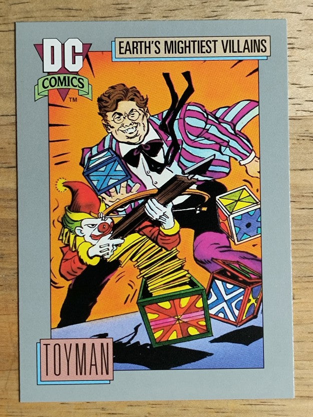 1992 Impel DC Comics Cosmic #109 Toyman's Deadly Arsenal