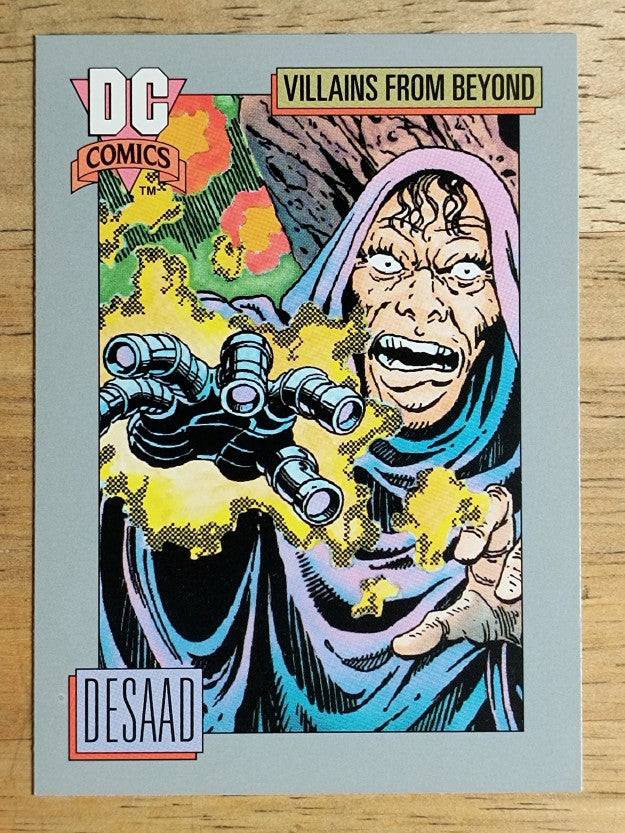 1992 Impel DC Comics Cosmic #129 Desaad's Killing Gloves