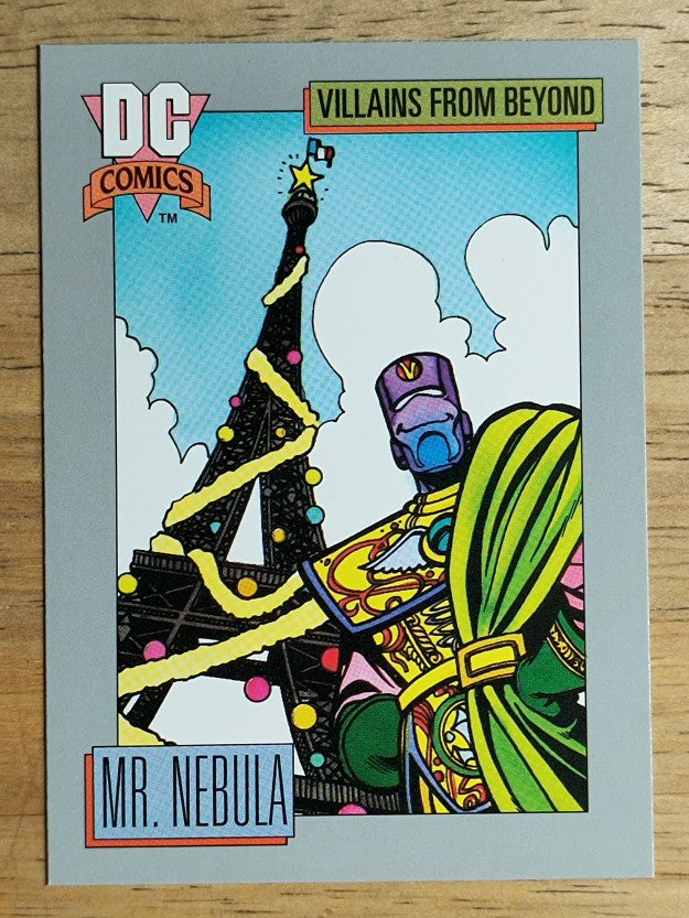 1992 Impel DC Comics Cosmic #137 The Nebulamobile
