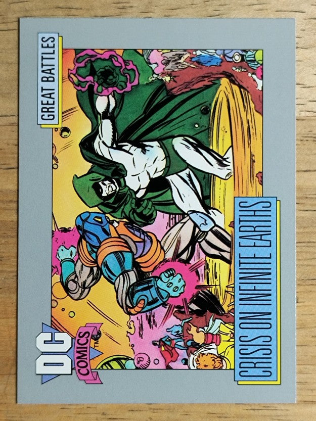 1992 Impel DC Comics Cosmic #147 Crisis on Infinite Earths