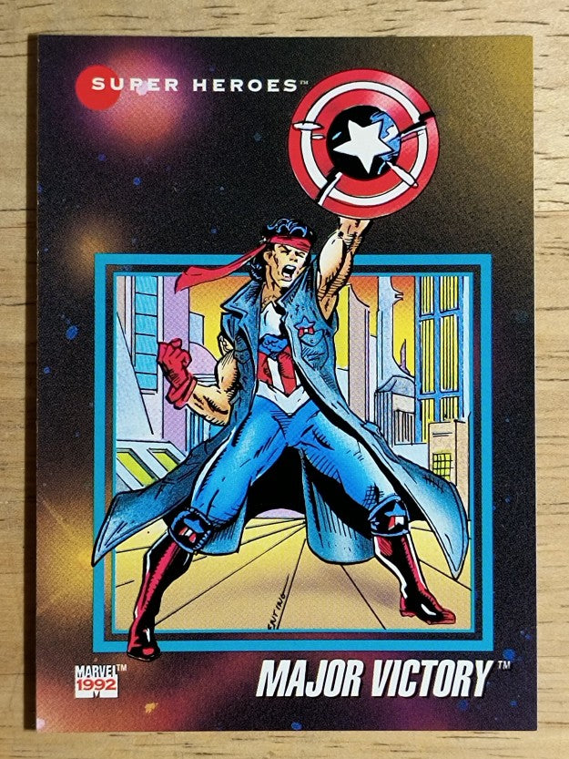 1992 Impel Marvel Universe III #10 Major Victory
