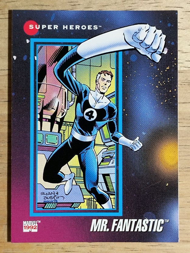 1992 Impel Marvel Universe III #33 Mr. Fantastic